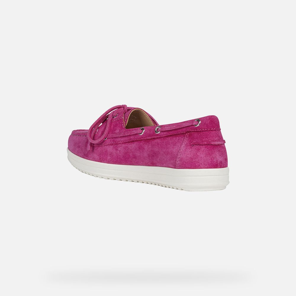 Geox Loafers Pink Genova - Geox Womens Shoes - YDAVEZ079